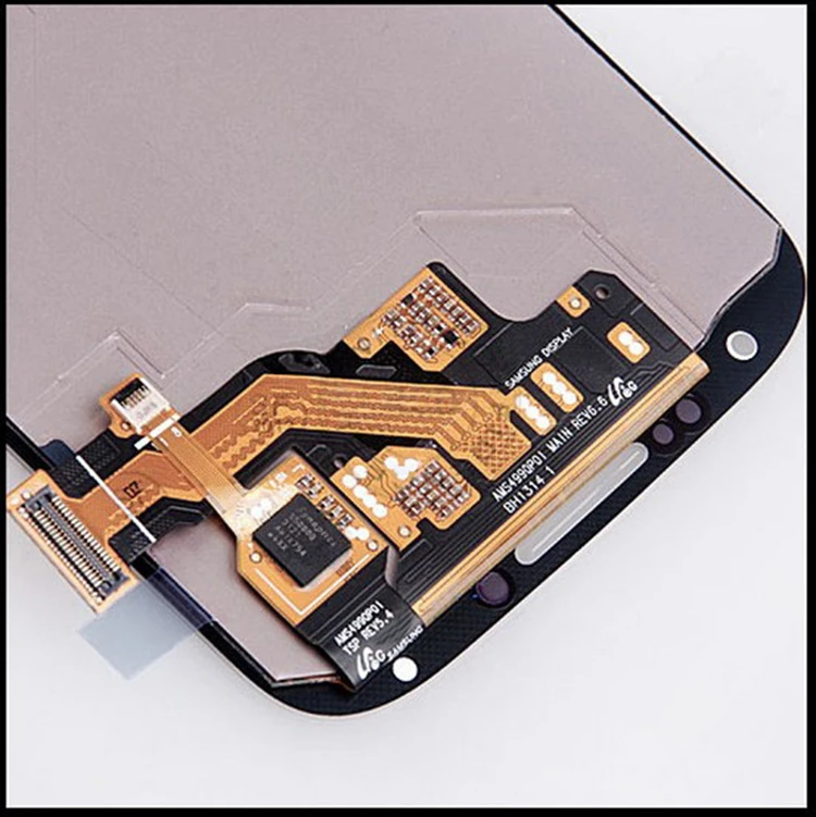 For Samsung Galaxy S4 i9500 I9505 i337 M919 lcd screen with touch digitizer frame assembly by free shipping 100% original | Мобильные