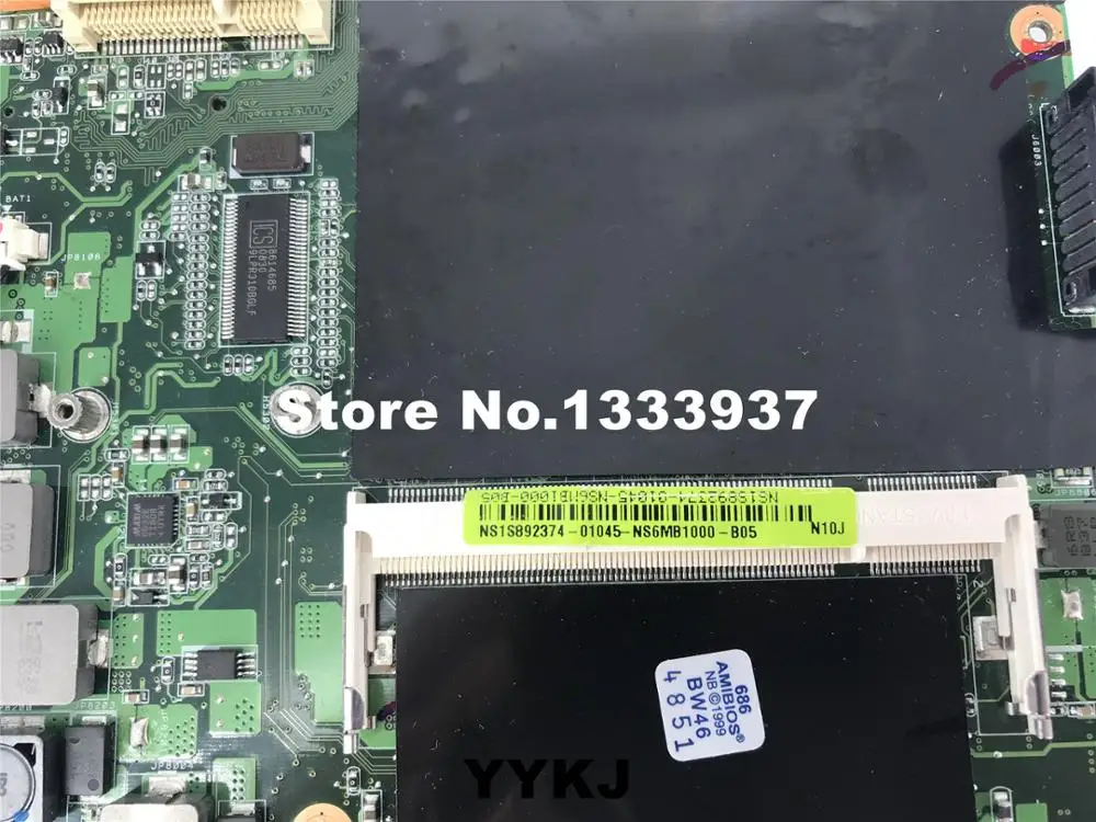 Материнская плата для ноутбука ASUS N10J системная REV 2 0 08G2001NJ20J | Компьютеры и офис