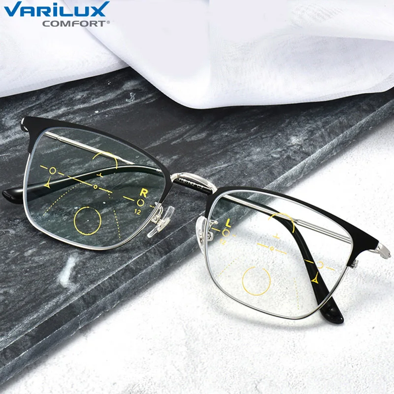 Varilux комфортные прогрессивные линзы 1 56 59 60 (добавить + 0 75 ~ 3 50) фотохромные