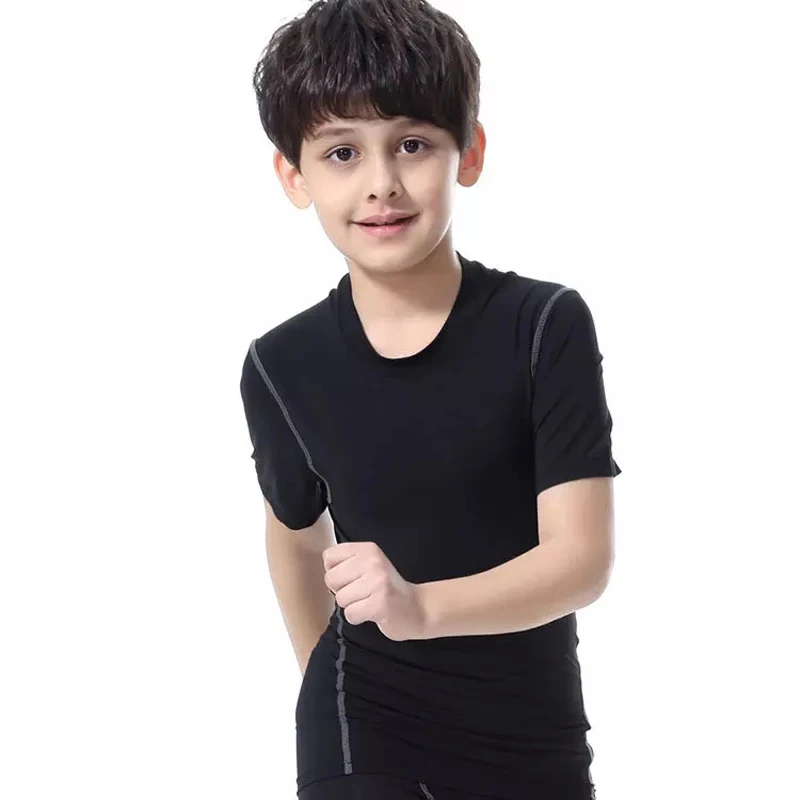 EALER Free shipping cheap youth short sleeves T shirt blank quick dry shirts in stock Four color multicolor