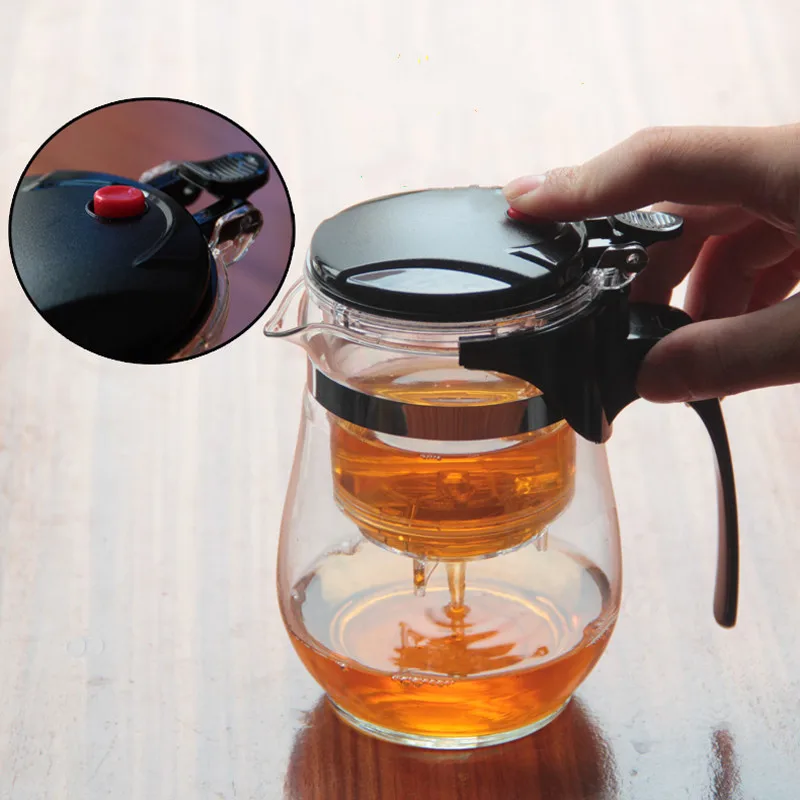 Высококачественный стеклянный чайник для чая чайный сервиз кофе Gongfu