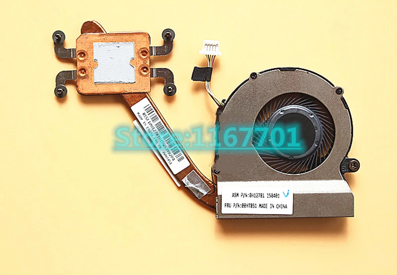 

New ORG Laptop/Notebook CPU cooling Radiator Heatsink&Fan for Lenovo YOGA 11E 00HT850 00HT851 0H12781 3FLI6TMLV10 3FLI6TMLV20