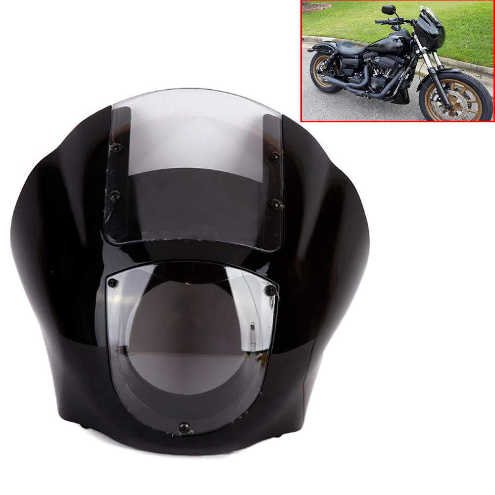 Фара мотоцикла обтекатель фары четверть для Harley XL XLH 1200 железо 883 XL883N FXR FXD Dyna