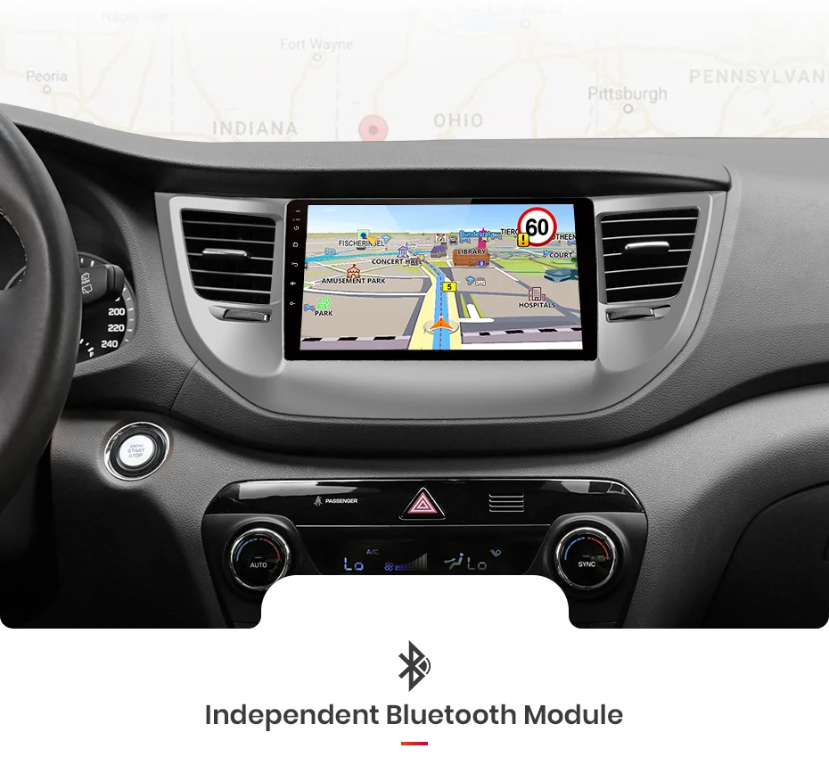Junsun 4G+ 64G CarPlay DSP Android 8,1 автомобильный Радио Мультимедиа Стерео Аудио плеер gps 2 Din для hyundai Santa Fe 2 2006-2012 без DVD