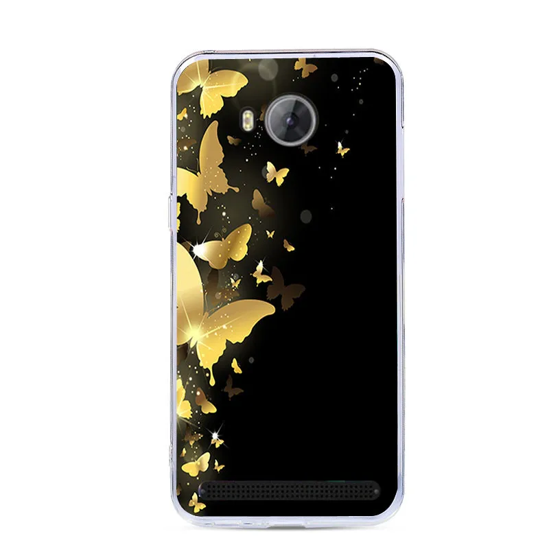J&ampR Ultra Thin Phone Case For Huawei Y3II Y 3 II Soft Silicon Cover Pattern Y3 2 LUA L21 Cases Cartoon Animals |