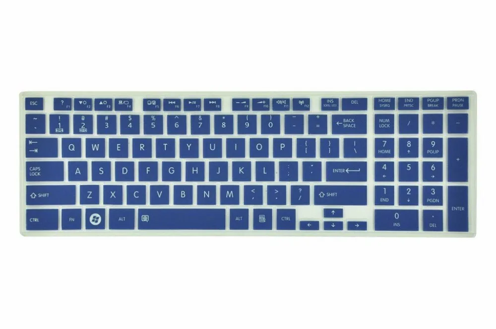 Для ноутбука Toshiba Satellite C850 C855 C855D C870 C875 C875D C50 L50 L850 15 15,6 дюйма силиконовая клавиатура для ноутбука защитная накладка для телефона
