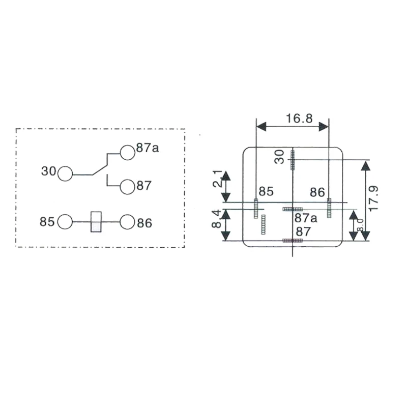CNSPEED автомобильное реле алюминиевое постоянного тока 24 В 100A 5 Pin мигание