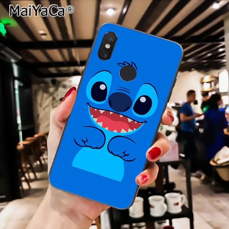 MaiYaCa милый мультфильм, Стич чехол для телефона для Xiaomi Redmi8 4X 6A S2 7A 5A Redmi 5 5Plus Note5 7 Note8pro
