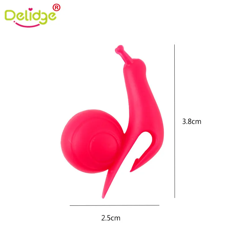 Зажим для чайного пакета Delidge 10 шт./компл. в форме улитки|pcs set|holder bagholder set |