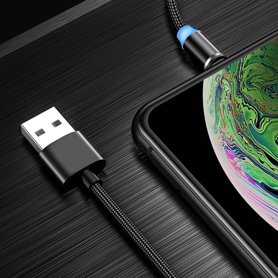 Магнитный кабель для Huawei P10 P20 Pro Mate 20 10 9 X RS Nova 4 3 2 LGG6 G5 1 м Type C USB магнитный