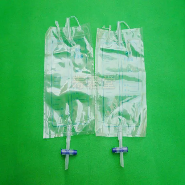 Одноразовые Соединенные писсуар мешок мочи крест для больницы и домашнего