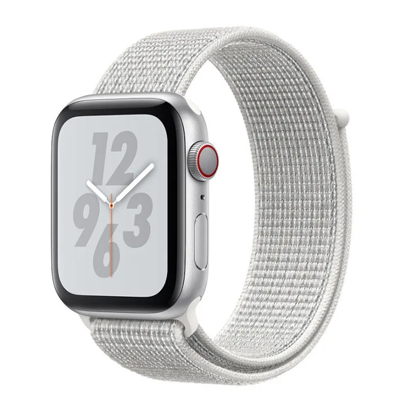 Для Apple Watch нейлоновый ремешок для часов 4 44 мм черный зеленый синий ремешок для Apple Watch наручный ремень для Apple Watch ремешок нейлон 42 мм