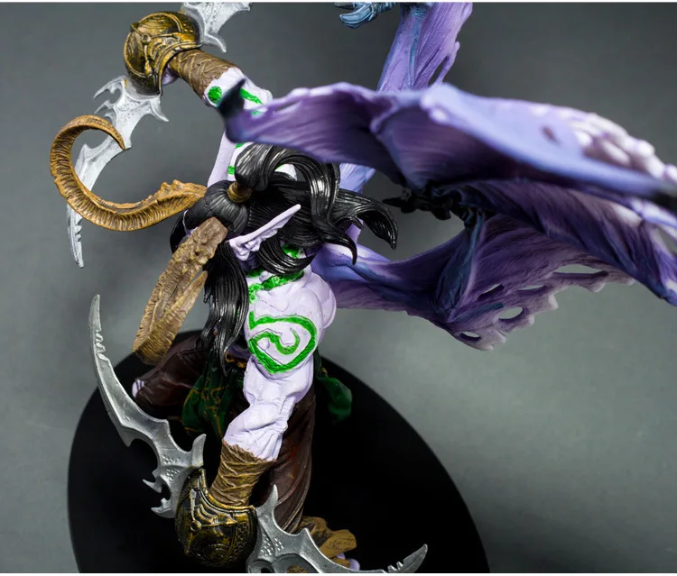 30 см игра Wow охотник на демонов Illidan Stormrage ПВХ фигурка игрушки