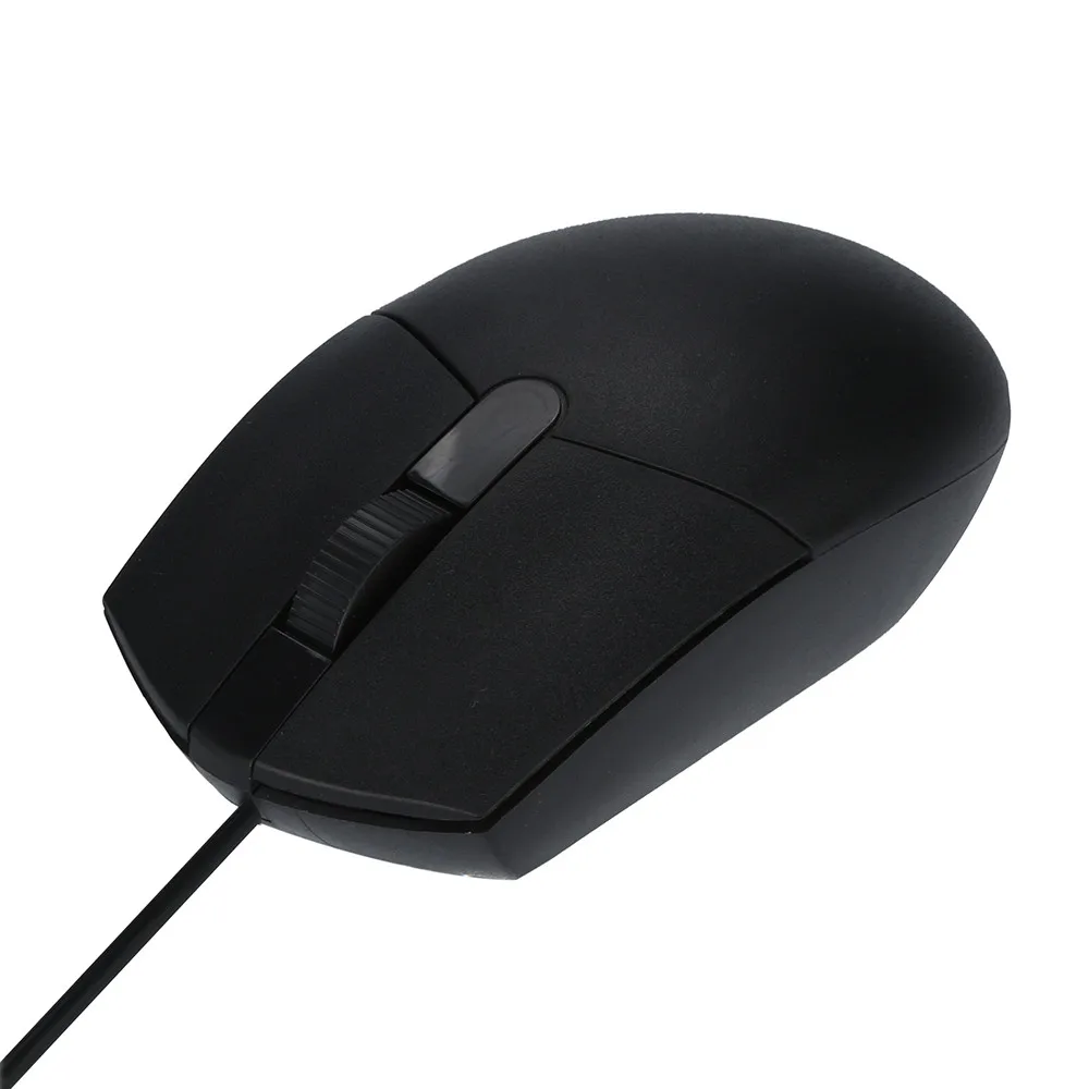 VOBERRY Pure minimalist version 1200 DPI USB interface wired optical portable mouse for PC laptop design business office | Компьютеры и