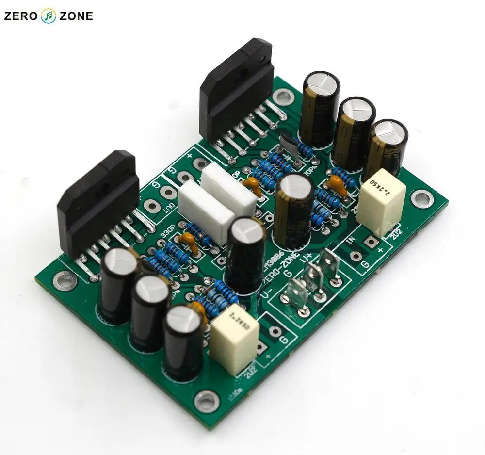 Новый Sep_store ZEROZONE LM3886 Стерео Усилитель Kit чистый динамический отзывы цепи L1510 9|lm3886