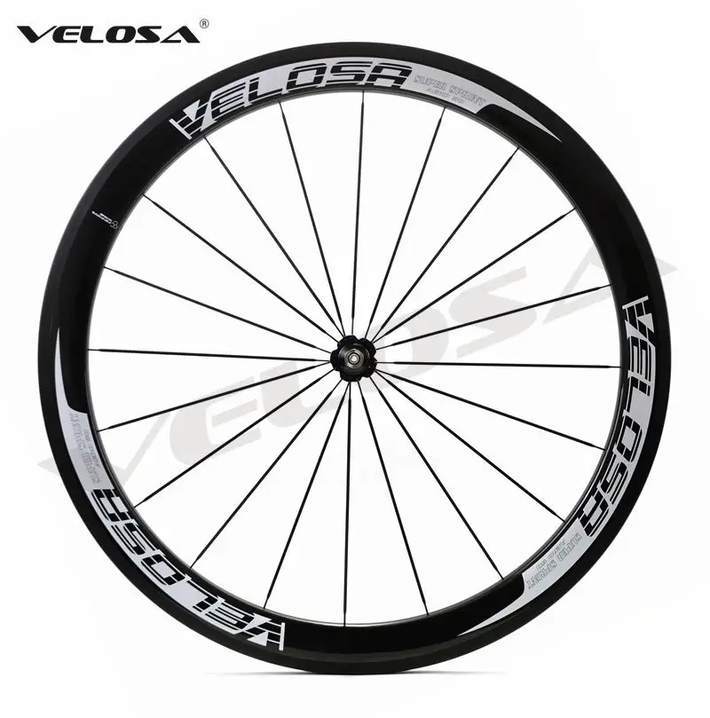 Полный углеродный Velosa super sprint 50 дорожный велосипед мм клинчерная/трубчатая 700C