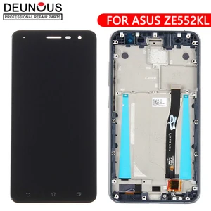 ЖК-дисплей для Asus ZenFone 3 ZE552KL, панель с дигитайзером сенсорного экрана в сборе с рамкой для ZE552KL Z012D Z012DC Z012DA