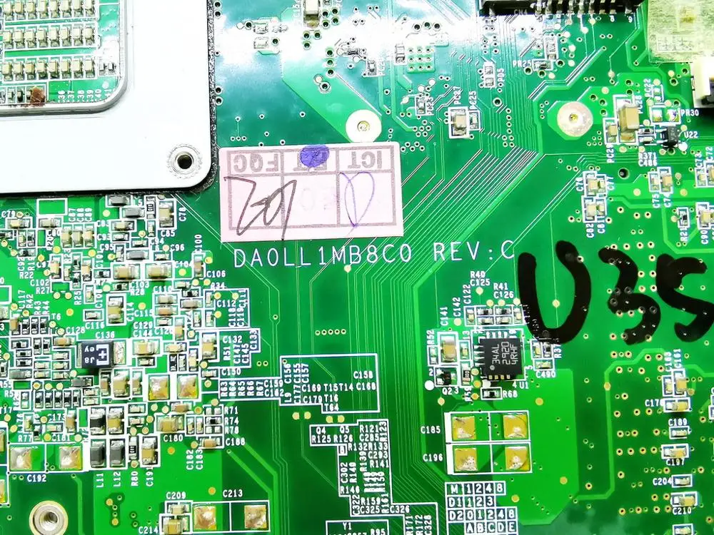 Оригинальная материнская плата для ноутбука Lenovo U350 CPU2700 DA0LL1MB8C0 протестирована