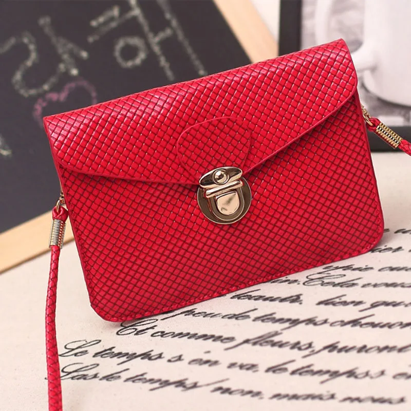 Модная женская квадратная сумка-мессенджер через плечо из искусственной кожи BS88