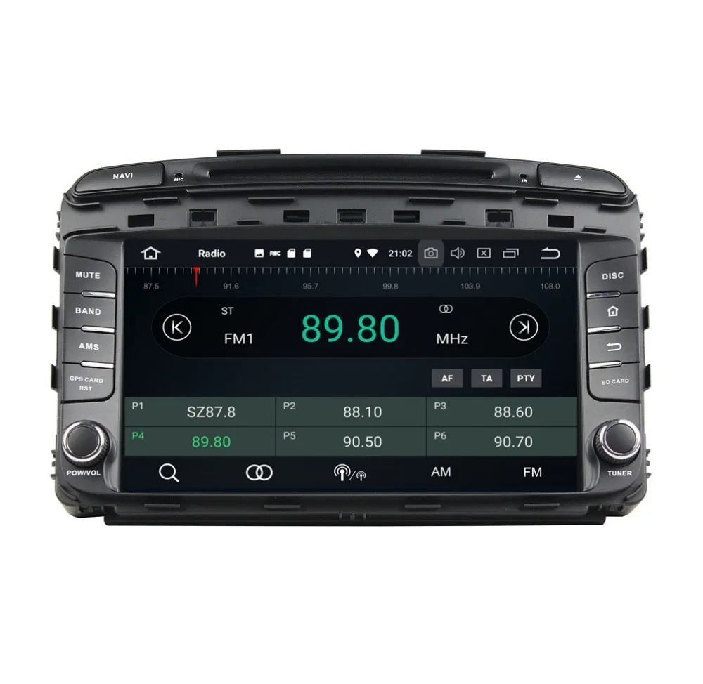 IPS экран 4 Гб + 32 ГБ 2 din 9 &quotВосьмиядерный Android 8 0 автомобильный dvd плеер для Kia Sorento 2015