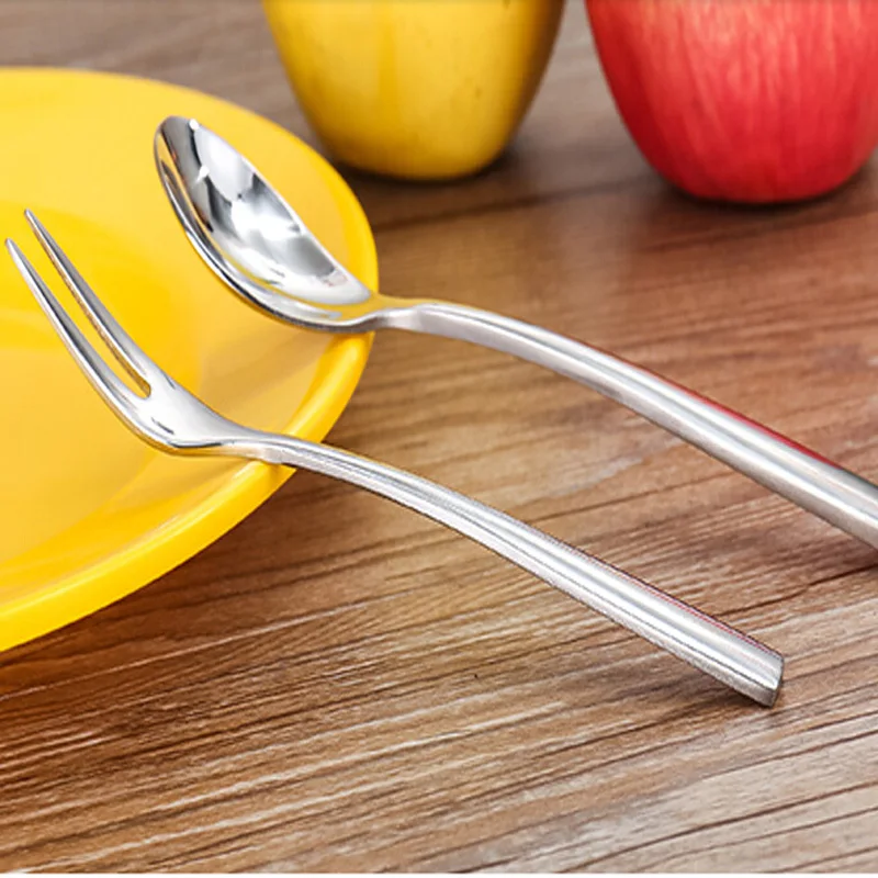 Высококачественный цинковый сплав Лебедь дизайн набор ложек для отдыха