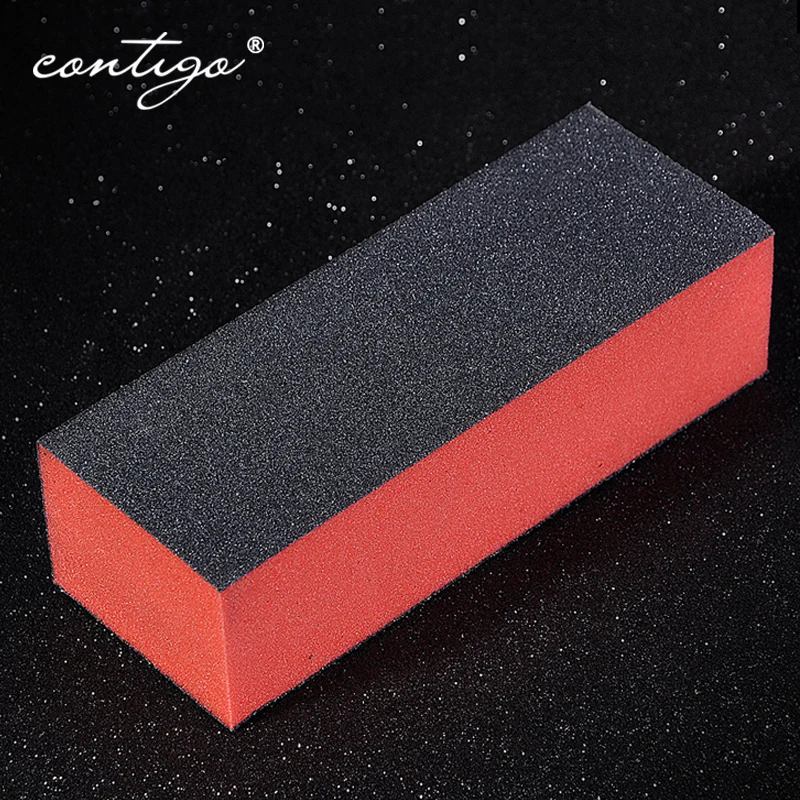 Contigo 3 шт буфер для ногтей шлифовальный для ногтей пилка для полирования ногтей Блок Губка тофу DIY пилки для дизайна ногтей Bafiki инструменты