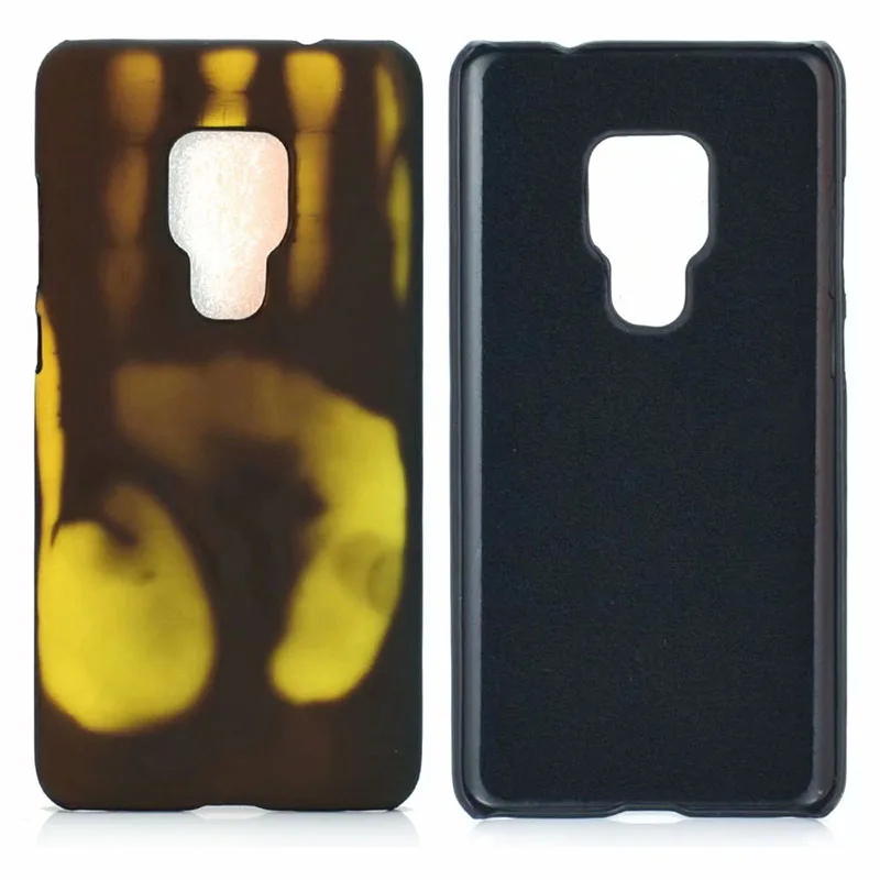 Температурный индукционный меняющий цвет чехол для huawei mate 30 pro P30 Pro P20 Lite Fundas
