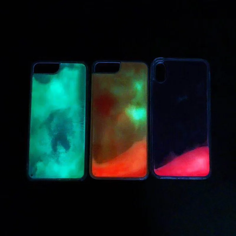 Светящийся жидкий Мягкий силиконовый чехол для iPhone 11 12 mini Pro X Xs Max XR 7 8 Plus 6 6s SE чехлы