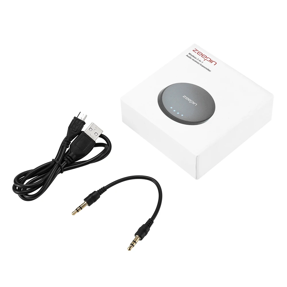 ZEEPIN T11 2 в 1 автомобильный Bluetooth набор свободные руки передатчик приемник для 3 5 мм