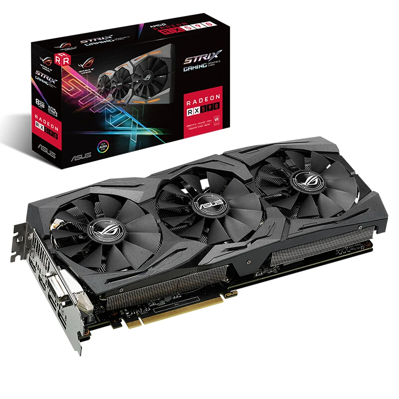 Игровая графика ASUS ROG STRIX RX 590 8g |Видеокарты| |