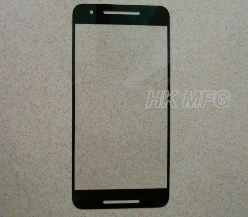 XCHMFG для Nexus 6p дигитайзер Крышка внешняя стеклянная линза Переднее стекло 6P черный
