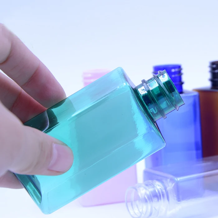 2 шт 50 мл квадратная пластиковая упаковка дисковая крышка бутылки/Пресс лосьон