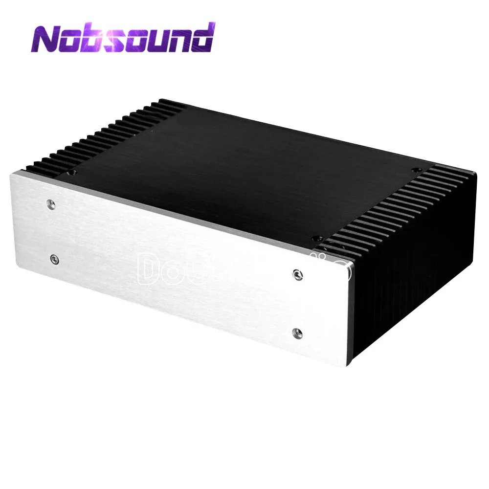 

Nobsound Mini Amplifier Chassis Radiating Aluminum Case DIY Box Short Version
