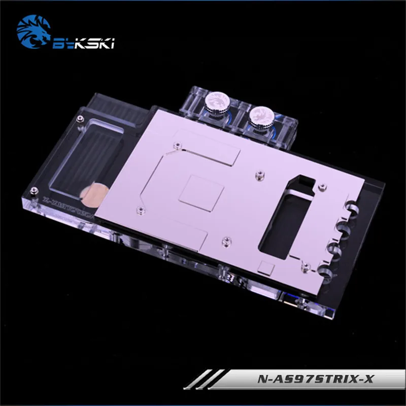 Bykski полный охват GPU водный блок для ASUS GTX970 GTX660TI 670 680 760 видеокарта N-AS97STRIX-X |