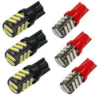 ysy 10pcs t10 car lamp 11 smd 7020 7014 led 168 194 w5w wedge light turn signal trunk lamp clearance lights reading bulb