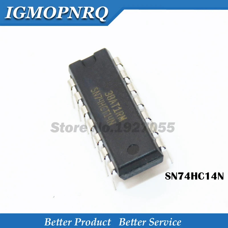 10 шт. SN74HC14N 74HC14 SN74HC14 DIP-14 инверторы Hex Schmitt-Trigger new | Электронные компоненты и
