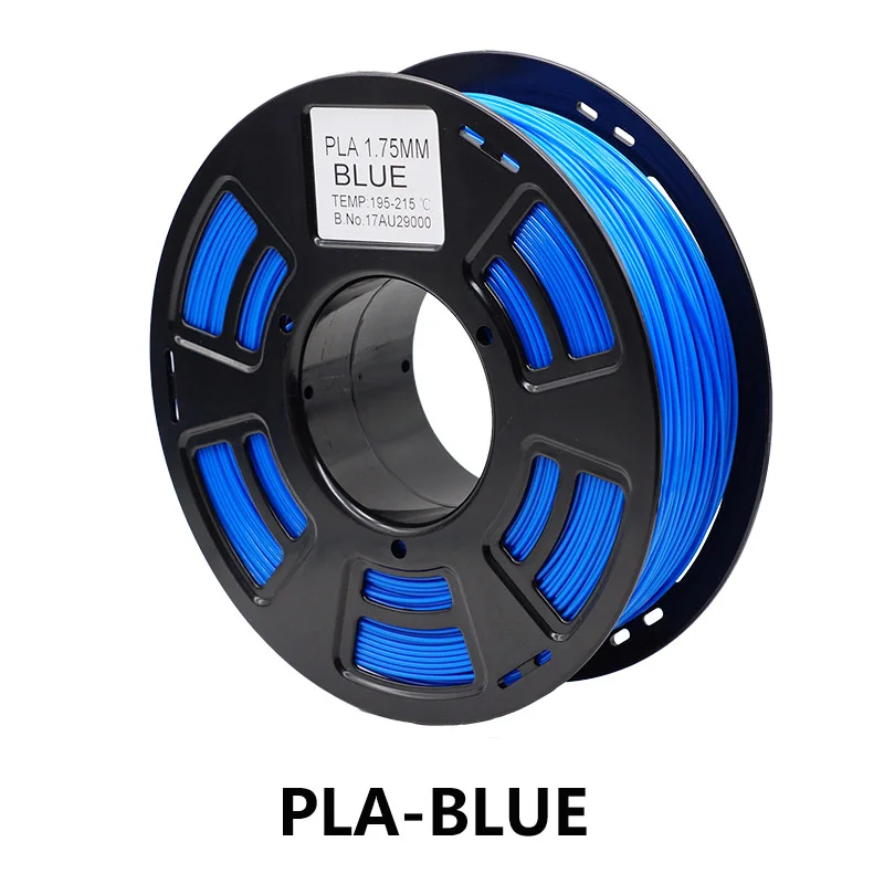 blue PLA 1,75 мм 1 кг/2.2lb 18 видов Цвета нити Пластик материалы резиновые Цвет 1,75 расходные материалы для 3D-принтеры Экструдер 3d Ручка - Цвет: blue