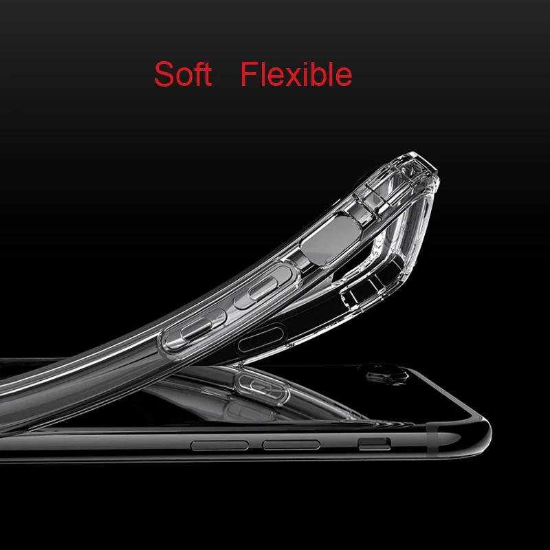 CAPSSICUM прочный армированный чехол для телефона мягкий прозрачный iPhone X XR XS Max 6 6s 7 8