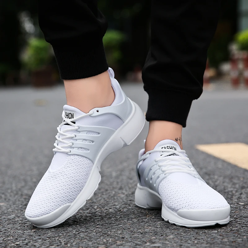 2019 летние человек кроссовки открытый Бесплатная обувь Повседневное Белый Черный