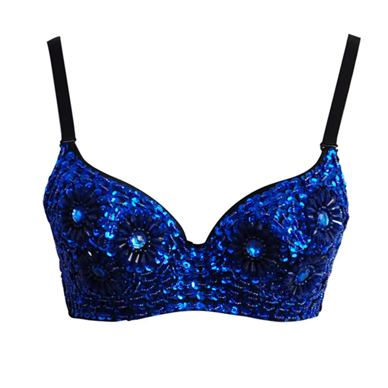 Бюстгальтер женский полиэстер цвет в ассортименте 1 шт|sequin beaded bra|beaded braluxury style |