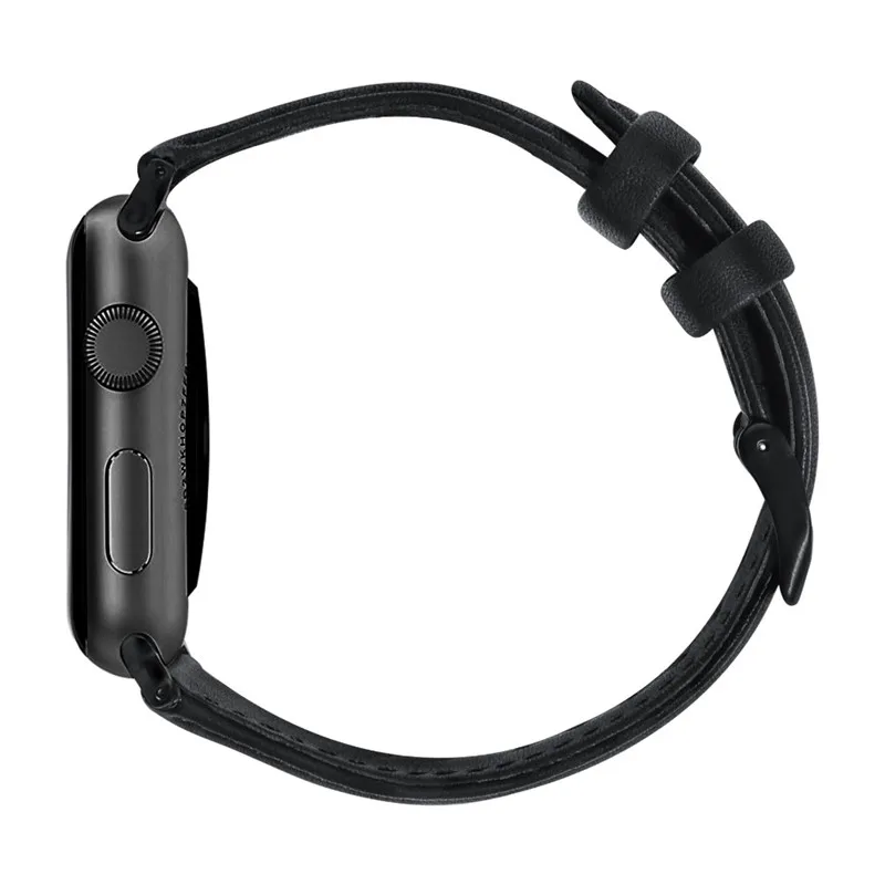Кожаный браслет для Apple Watch 42 мм, 38 мм, 44 мм, 40 мм, серия 4, 3, 2, ремешок для Apple Watch iWatch, ремешок для часов