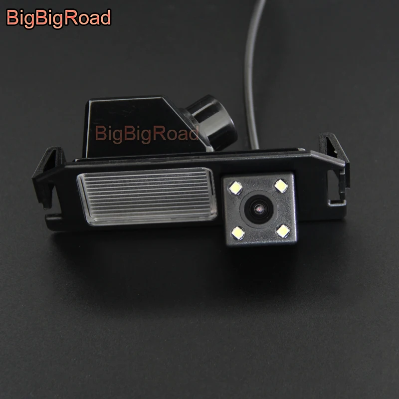 BigBigRoad Car Rear View Backup Parking Camera Waterproof For Hyundai Genesis Rohens Coupe I30 Solaris Kia Soul 2016 2017 | Автомобили и