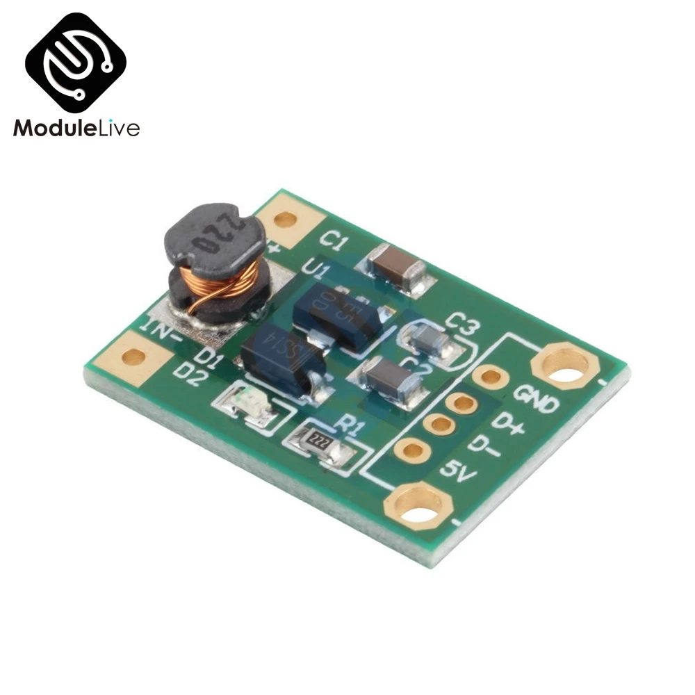 5 шт. 600mA повышающий преобразователь постоянного тока с DC-DC мини Step Up Мощность