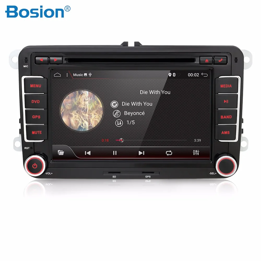 Bosion Новый! 7 &quot 2 din dvd плеер автомобиля для фольксваген гольф 5 6 поло PASSAT CC JETTA TIGUAN