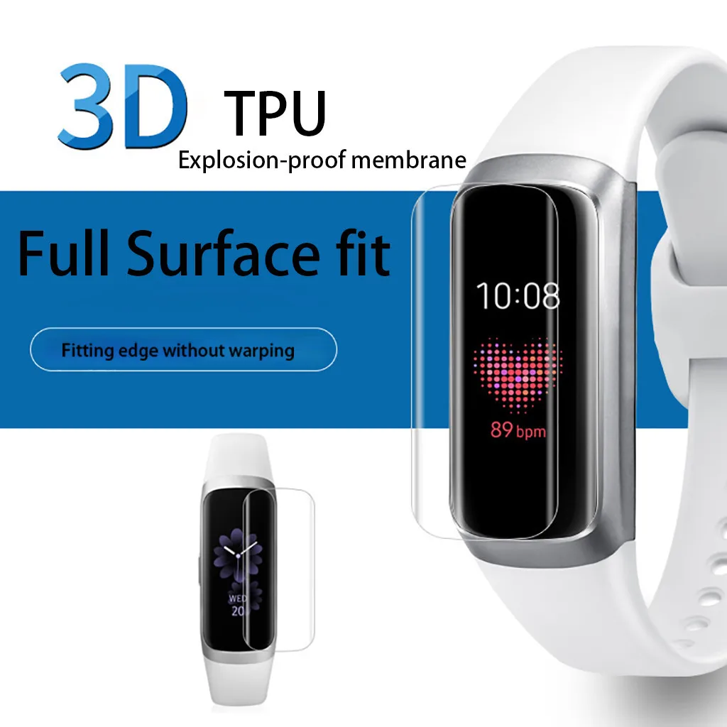 3 шт Смарт браслет Защитная браслетная пленка для Sansung Galaxy gear Fit2 Pro Fit 2 HD ультра