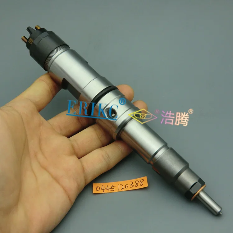 

ERIKC 0445 120 388 diesel injector common rail injection 0445120388 auto engine parts injector assy 0 445 120 388 for CNHTC JAC