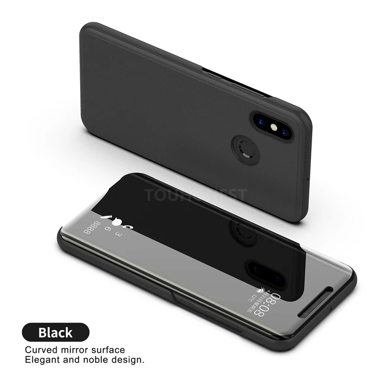 Чехол mi x 3 для Xiaomi чехол с откидной крышкой смарт магнетизм прозрачный вид rror