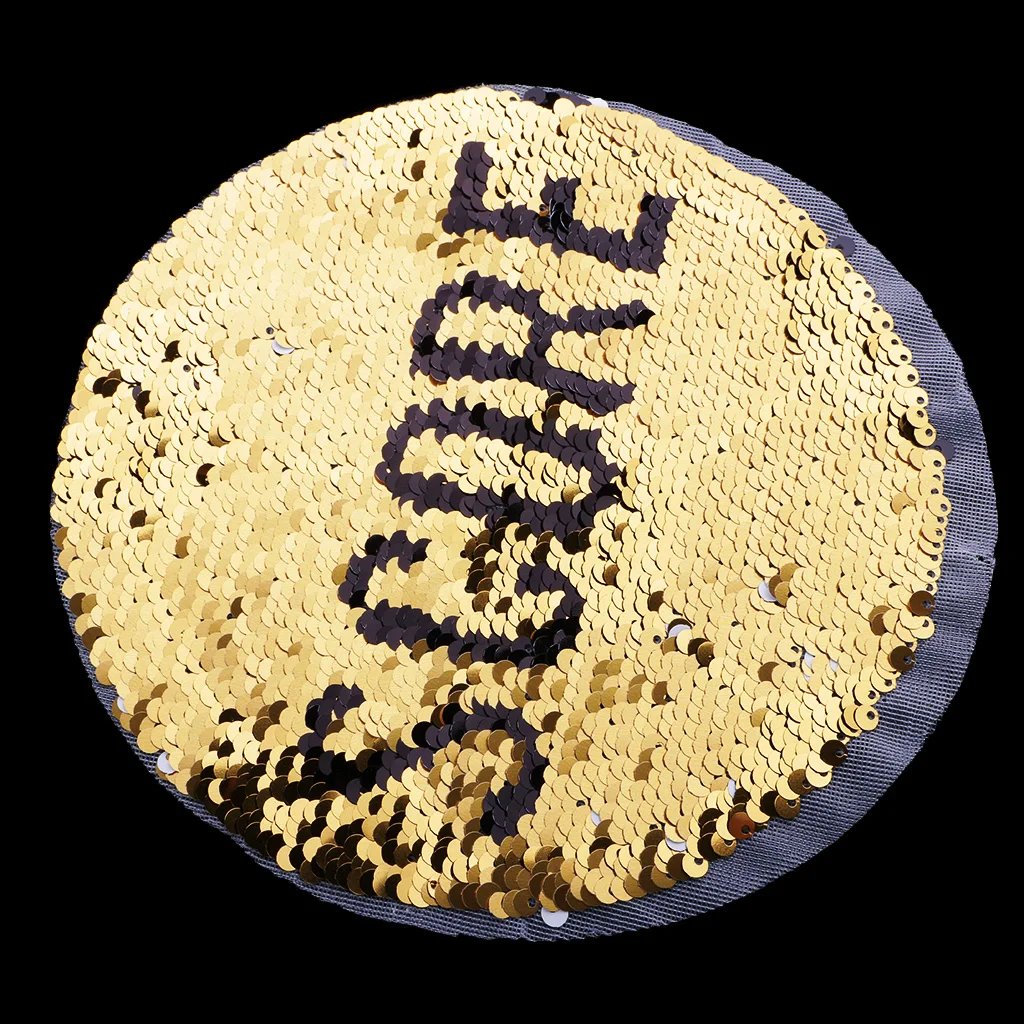 Reversible Football Sequins Patch Embroidery DIY Sew on Patches for Clothes T-shirt Jeans Clothing Bags | Дом и сад