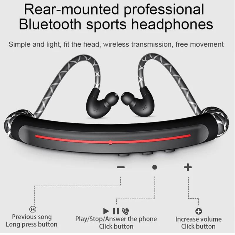TWS137 беспроводные наушники для спорта бега Bluetooth с микрофоном шумоподавление