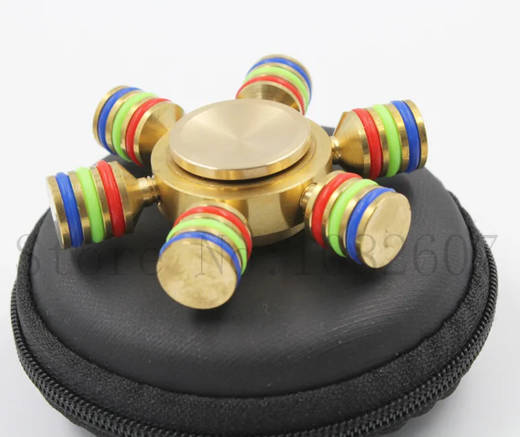 Ручной Непоседа палец Spinner шесть руку штурвала колесо обозрения гироскоп фокус